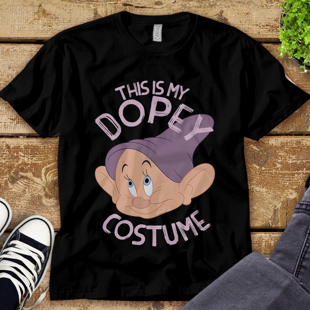 Disney Dopey Dwarf This Is Dopey Costume Unisex Adult T-shirt Kid Shirt